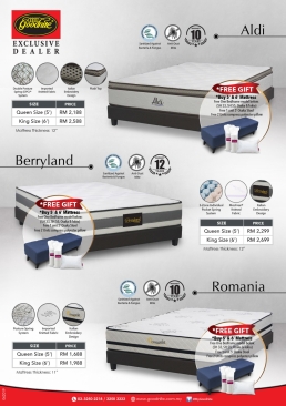 GOODNITE MATTRESS QUEEN KING EXCLUSIVE PENANG DEALER