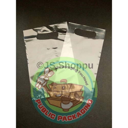 PP Clear Bag with Handle / Transparent Bag / Plastik Lutsinar (Ready Stock)