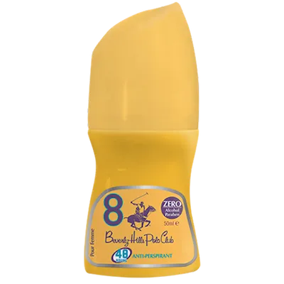 BHPC NO.8 YELLOW POUR FEMME ANTI–PERSPIRANT ROLL–ON 50ML