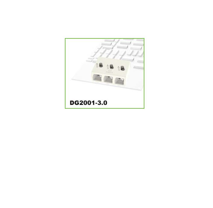 DEGSON - DG2001-3.0 PCB SPRING TERMINAL BLOCK