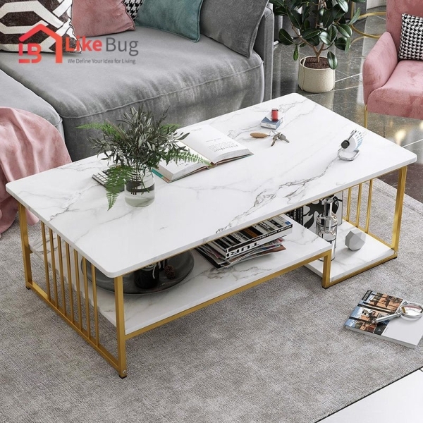 ARTES Marble Texture Modern Rectangle Coffee Table Table Home & Living Malaysia, Selangor, Kuala Lumpur (KL) Supplier, Suppliers, Supply, Supplies | Like Bug Sdn Bhd