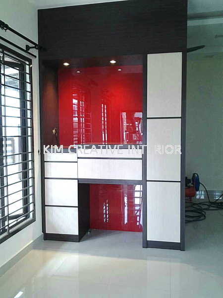 Altar Cabinet Altar Cabinet Living Room Design Selangor, Malaysia, Kuala Lumpur (KL), Seri Kembangan Service | Kim Creative Interior Sdn Bhd