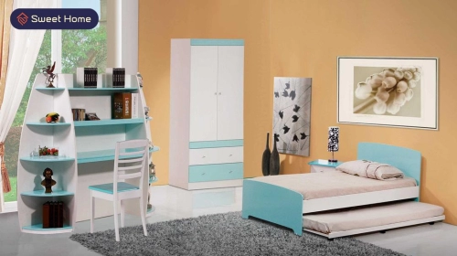 Kid's Bedroom Set Children's Bedroom Set Colorful Bedroom Set Almari Kanak-Kanak