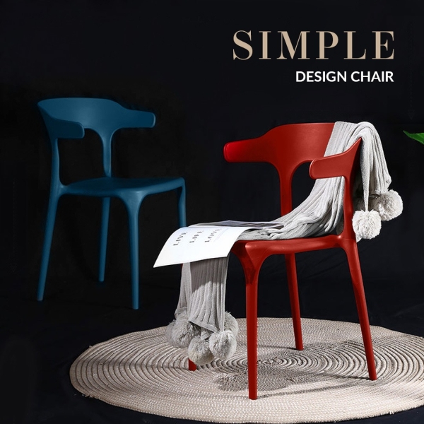 Esty Designer Chair Simple & Nice Plastic Dining Chair Chair Home & Living Malaysia, Selangor, Kuala Lumpur (KL) Supplier, Suppliers, Supply, Supplies | Like Bug Sdn Bhd