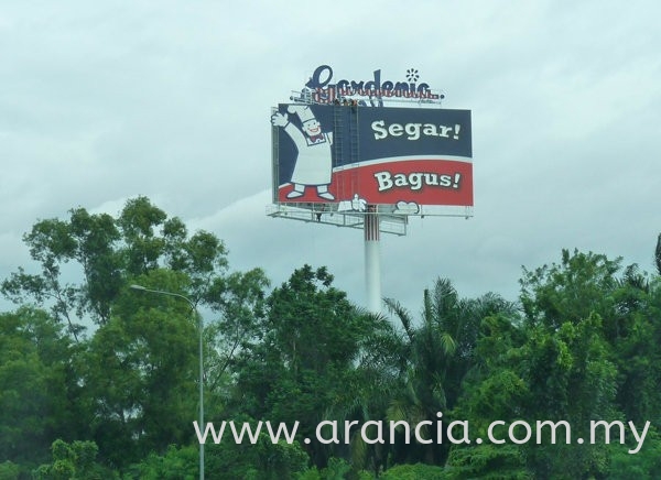  Project (Gardenia 30'ft x 60'ft x 100'ft Unipole) Signboard Puchong, Selangor, Kuala Lumpur (KL), Malaysia. Supplier, Supplies, Manufacturer, Maker | Arancia Asia Sdn Bhd