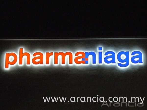  Project (Pharmaniaga) Signboard Puchong, Selangor, Kuala Lumpur (KL), Malaysia. Supplier, Supplies, Manufacturer, Maker | Arancia Asia Sdn Bhd