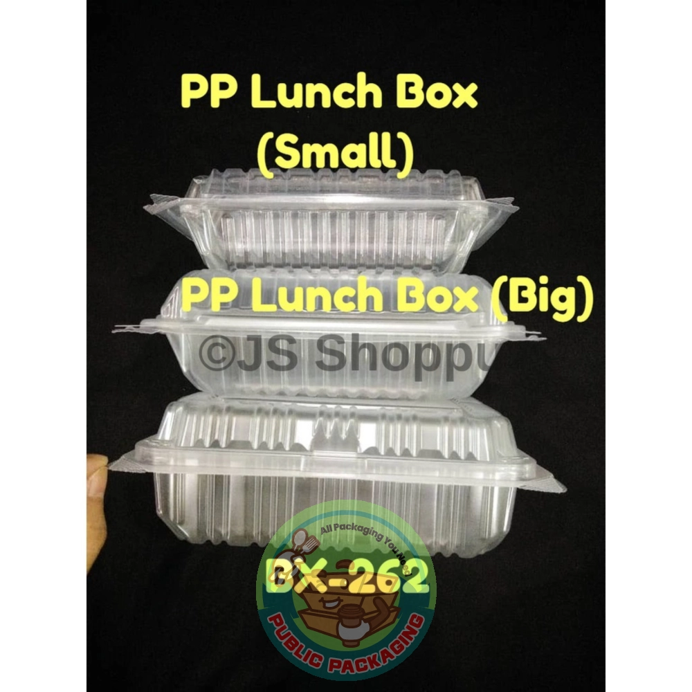 Disposable PP Lunch Box - TG (100pcs+-)