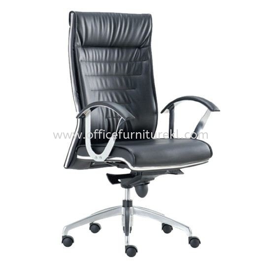 BAROS HIGH BACK DIRECTOR CHAIR | LEATHER OFFICE CHAIR CHERAS KL