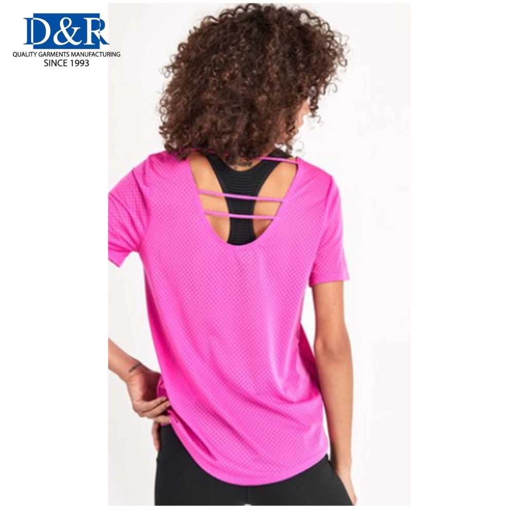 Women custom made Sports T-shirt Quick-dry Premium quality fabric