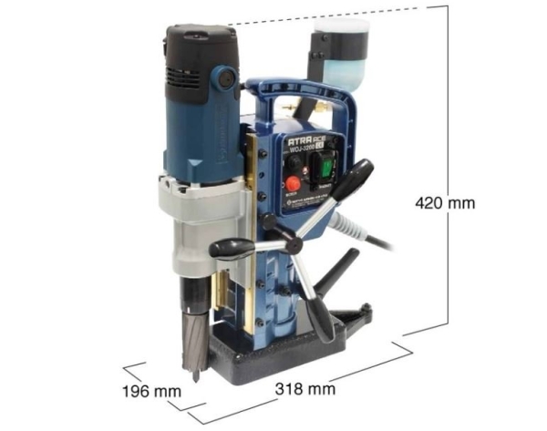 WOJ-3200 Atra Ace Manual Feed Portable Magnetic Drill Machine Tools Nitto Kohki Selangor, Malaysia, Kuala Lumpur (KL), Penang, Johor Bahru (JB), Melaka Supplier, Distributor, Supply, Supplies | Srita Sdn Bhd