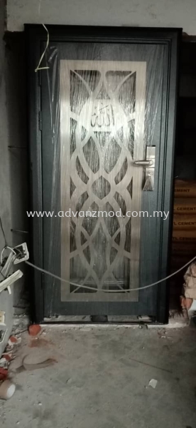  Golden Top Security Door Selangor, Malaysia, Kuala Lumpur (KL), Puchong Supplier, Supply, Supplies, Retailer | Advanz Mod Trading