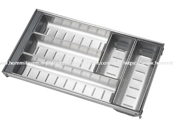 Stainless Steel Cutlery Tray Kitchen Drawer System Selangor, Malaysia, Kuala Lumpur (KL), Klang Supplier, Suppliers, Supply, Supplies | HOMMIT HARDWARE TRADING SDN. BHD.