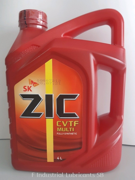  SK ZIC CVTF MULTI (4L) SK ZIC Transmission Fluids Malaysia, Perak Distributor, Supplier, Supply, Supplies | F Industrial Lubricants Sdn Bhd