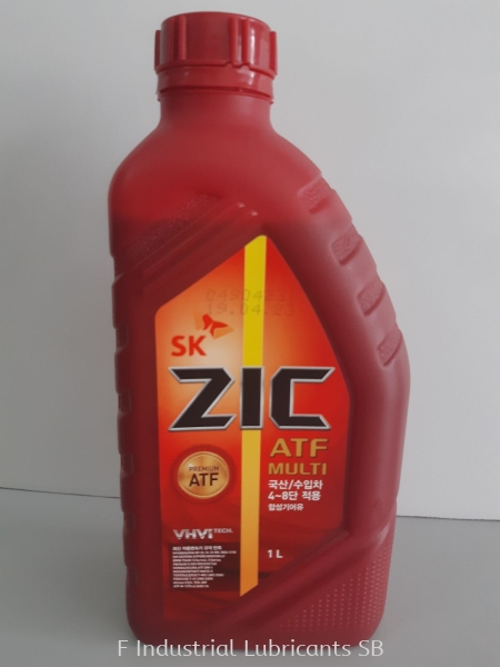 SK ZIC ATF MULTI (1L) SK ZIC ATF Multi SK ZIC Transmission Fluids Malaysia, Perak Distributor, Supplier, Supply, Supplies | F Industrial Lubricants Sdn Bhd