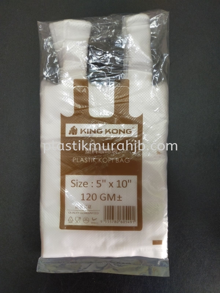 5x10" Kopi Bag/Ice Bag Kopi Bag/Ice Bag Johor Bahru (JB), Malaysia, Pasir Gudang Supplier, Wholesaler, Supply, Supplies | SJ DIY PLASTIC DISTRIBUTION (M) SDN BHD