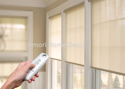 Motorized roller Blinds