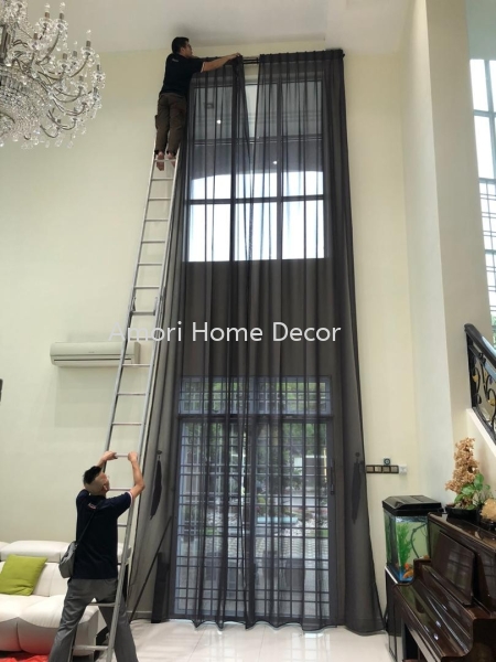 Curtain & Lace Singapore Pleats Curtain & Lace Perak, Malaysia, Ipoh Supplier, Suppliers, Supply, Supplies | Amori Home Decor Sdn Bhd