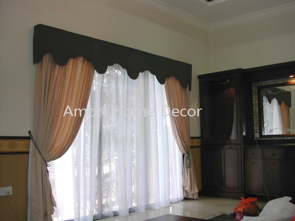 Curtain With Pelmet Curtain with Pelmet Curtain & Lace Perak, Malaysia, Ipoh Supplier, Suppliers, Supply, Supplies | Amori Home Decor Sdn Bhd