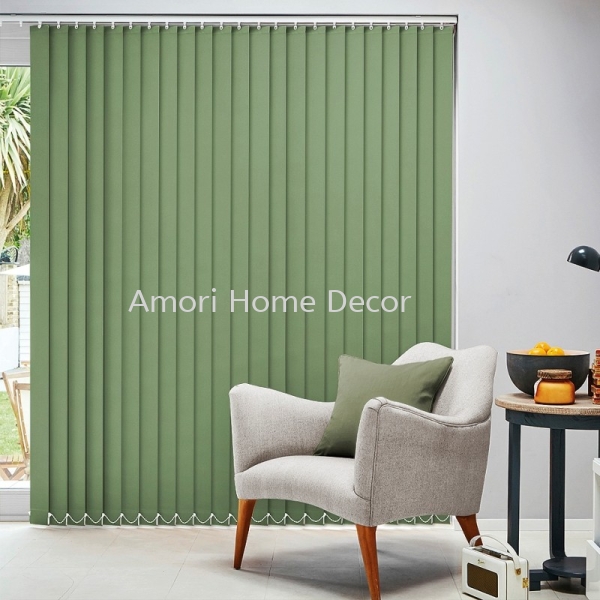 Green Vertical Blinds Vertical Blinds Perak, Malaysia, Ipoh Supplier, Suppliers, Supply, Supplies | Amori Home Decor Sdn Bhd