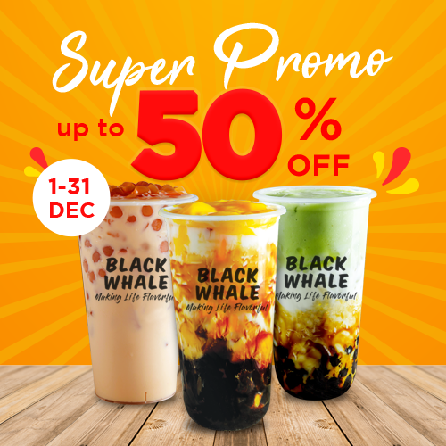 Super Promo up to 50% OFF!!