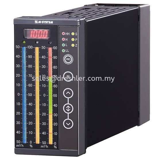 3-Input Channels, Bargraph, 4-Digit Digital Display, Alarm Output - SD10 Indicators M-System I/O Components, Recorders & Automation Components Penang, Malaysia, Perai Supplier, Suppliers, Supply, Supplies | Dreshler Resources Sdn Bhd