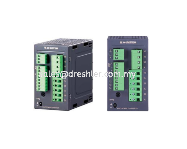 Multi Power Transducer with Modbus - L53U Power Transducers M-System I/O Components, Recorders & Automation Components Penang, Malaysia, Perai Supplier, Suppliers, Supply, Supplies | Dreshler Resources Sdn Bhd