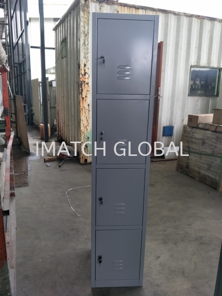 4 Compartment Steel Locker Regular Furniture Johor Bahru (JB), Malaysia, Senai Supplier, Suppliers, Supply, Supplies | Imatch Global Enterprise