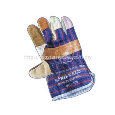 BLUE JEANS SEMI LEATHER GLOVE