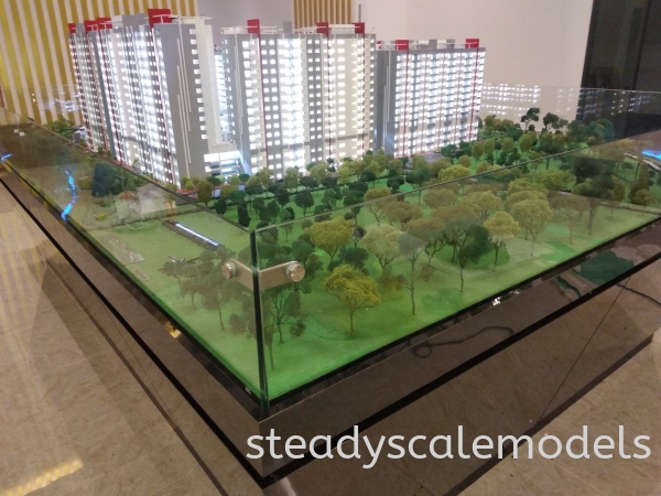  Faithview Kuala Lumpur (KL), Malaysia, Selangor, Kepong Architectural, Building, Model | Steady Scale Models