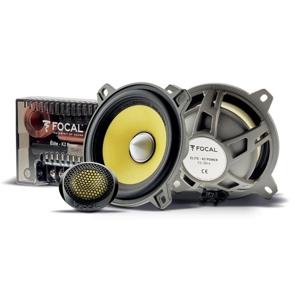 Focal Car Audio 4'' Two-Way Component Kit ES 100 K 