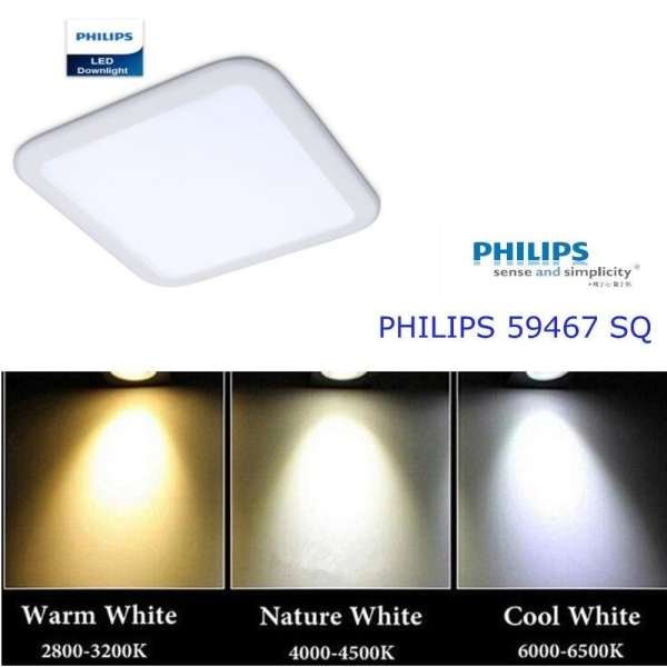 PHILIPS 6" 17W SQUARE LED DOWNLIGHT PHILIPS PRODUCT Selangor, Malaysia, Kuala Lumpur (KL), Puchong Supplier, Suppliers, Supply, Supplies | TT Lighting