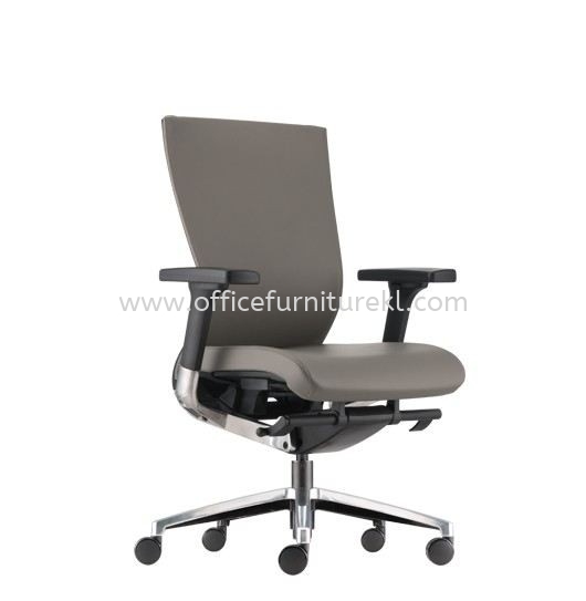 MAXIM MEDIUM BACK PU ERGONOMIC OFFICE CHAIR AMX 8111P-18D - kota kemuning | subang | puchong