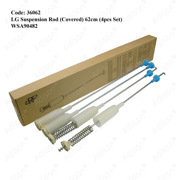Code: 36062 LG Suspension Rod (Covered) 62cm WSA90482 Shock Absorber Washing Machine Parts Melaka, Malaysia Supplier, Wholesaler, Supply, Supplies | Adison Component Sdn Bhd