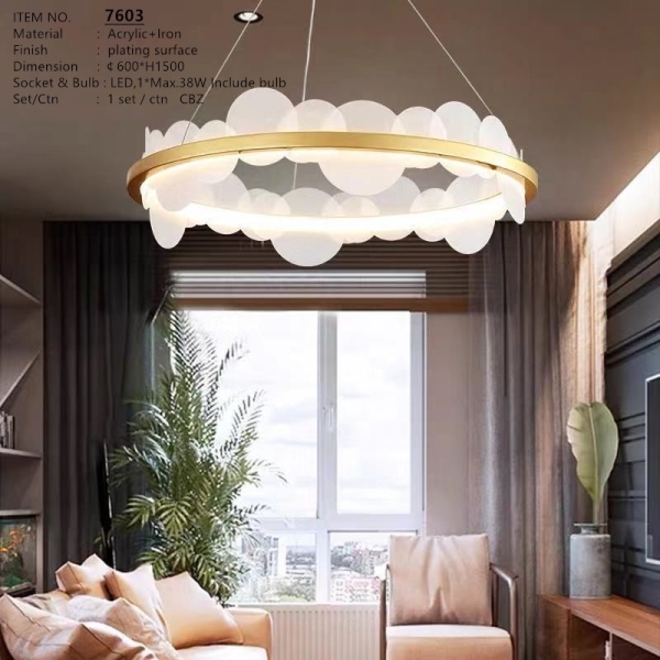 7603 GD+ACR DESIGNER PENDANT LIGHT Selangor, Malaysia, Kuala Lumpur (KL), Puchong Supplier, Suppliers, Supply, Supplies | TT Lighting