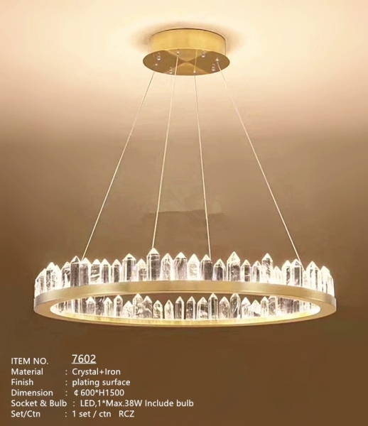 7602 GOLD DESIGNER PENDANT LIGHT Selangor, Malaysia, Kuala Lumpur (KL), Puchong Supplier, Suppliers, Supply, Supplies | TT Lighting