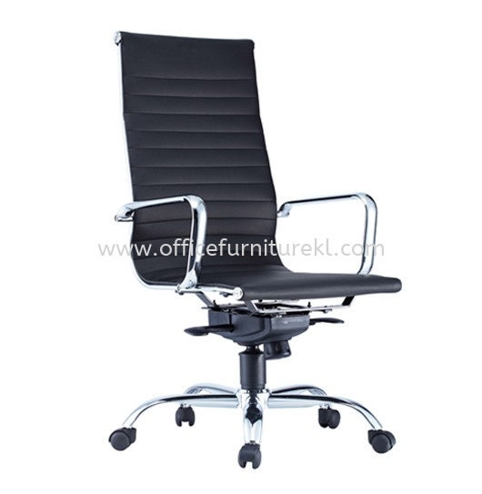 SEFINA(R2) EXECUTIVE HIGH BACK LEATHER OFFICE CHAIR - ANIVERSARY SALE | Executive Office Chair Shamelin | Executive Office Chair Setia Alam | Executive Office Chair Setia Avenue 