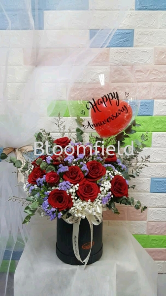 Sweet Anniversary Rm 230.00 Sweet Anniversary Floral Basket Seremban, Negeri Sembilan, Malaysia Supplier, Suppliers, Supply, Supplies | Bloomfield Florist