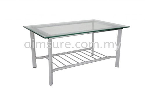 Tempered glass top center coffee table AIM9900-5T