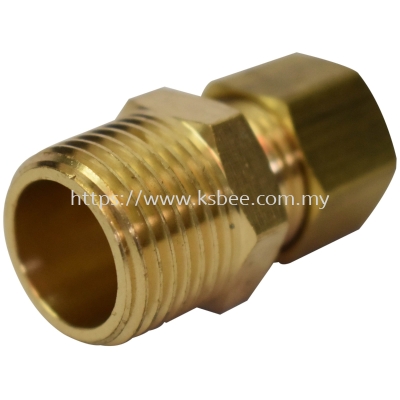 Brass Male Connector