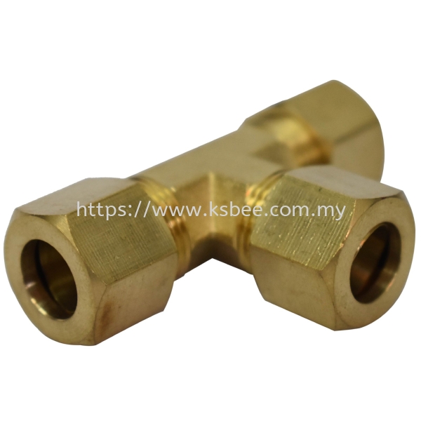 Brass Tee Brass Copper Tube & Fitting Johor Bahru (JB), Malaysia, Johor Jaya Supplier, Suppliers, Supply, Supplies | K.S.Bee Industries Sdn Bhd