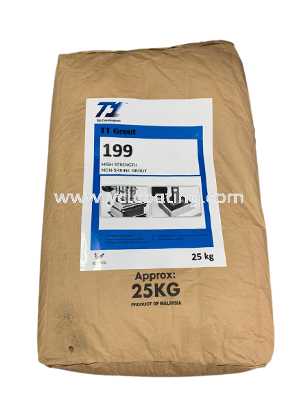 T1-Grout 199 High Strength Non-Shrink Grout Non Shrink Grout Selangor, Malaysia, Kuala Lumpur (KL), Kajang Supplier, Suppliers, Supply, Supplies | YCL Coating Sdn Bhd