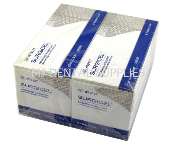 SURGICEL HAEMOSTAT 5 X 7.5CM #W1913T Preventive & Oral Hygiene Dentistry Material Selangor, Malaysia, Kuala Lumpur (KL), Shah Alam Supplier, Distributor, Supply, Supplies | MJ Dental Supplies