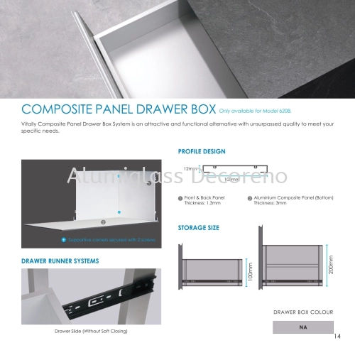 Composite Panel Drawer Box