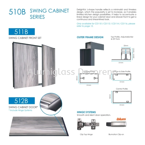 510B Swing Cabinet Series