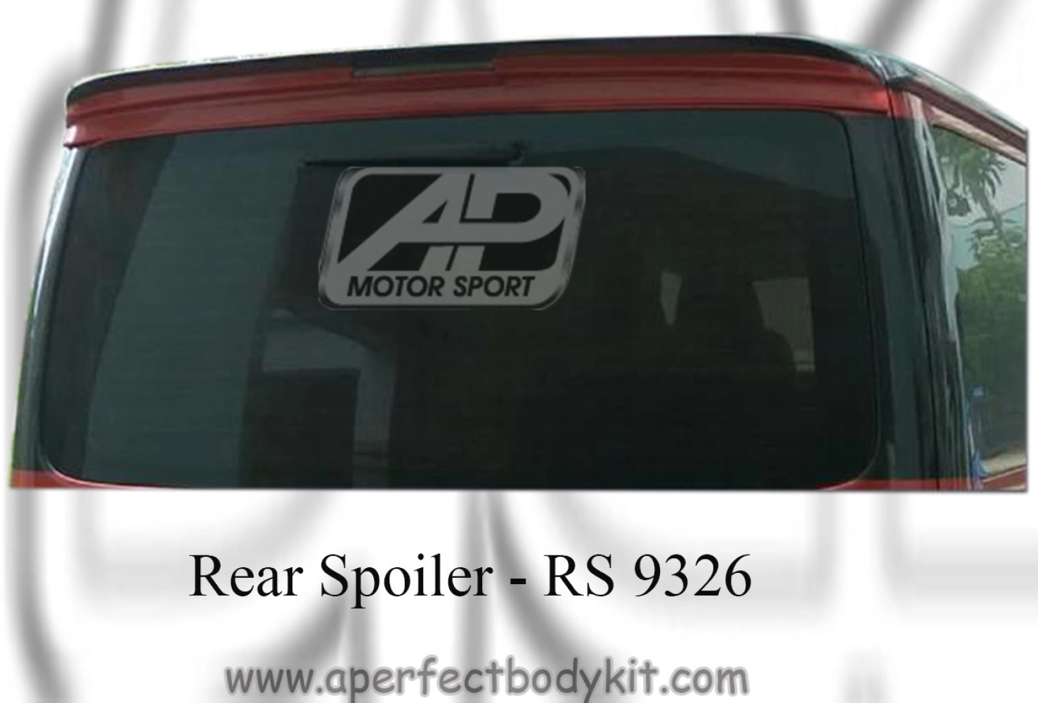 Toyota Hiace Rear Spoiler Johor Bahru JB Malaysia Body Kits | A Perfect ...