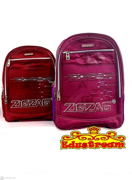 Zigzag School Bag Backcare Series Asa 9028/9029 School Bag Stationery & Craft Johor Bahru (JB), Malaysia Supplier, Suppliers, Supply, Supplies | Edustream Sdn Bhd