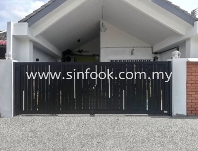 ALUMINIUM TRACKLESS FOLDING GATE