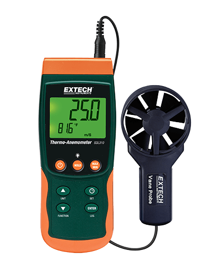 extech sdl310 : thermo-anemometer/datalogger