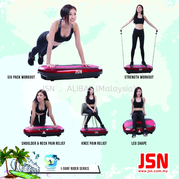 i-Surf Series (vibration plate) I-surf Rider Series Penang, Malaysia, Selangor, Kuala Lumpur (KL), Kedah, Pahang, Kelantan Supplier, Suppliers, Supply, Supplies | JSN Horizon (M) Sdn Bhd