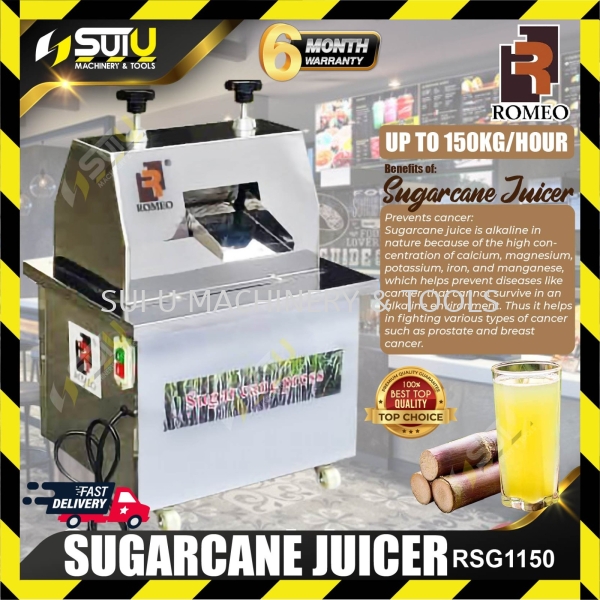 ROMEO RSG1150 Stainless Steel Sugarcane Juicer 1100W ( Electric Motor ) Sugarcane Machine Coffee & Juice Making Machine Food Processing Machine Kuala Lumpur (KL), Malaysia, Selangor, Setapak Supplier, Suppliers, Supply, Supplies | Sui U Machinery & Tools (M) Sdn Bhd